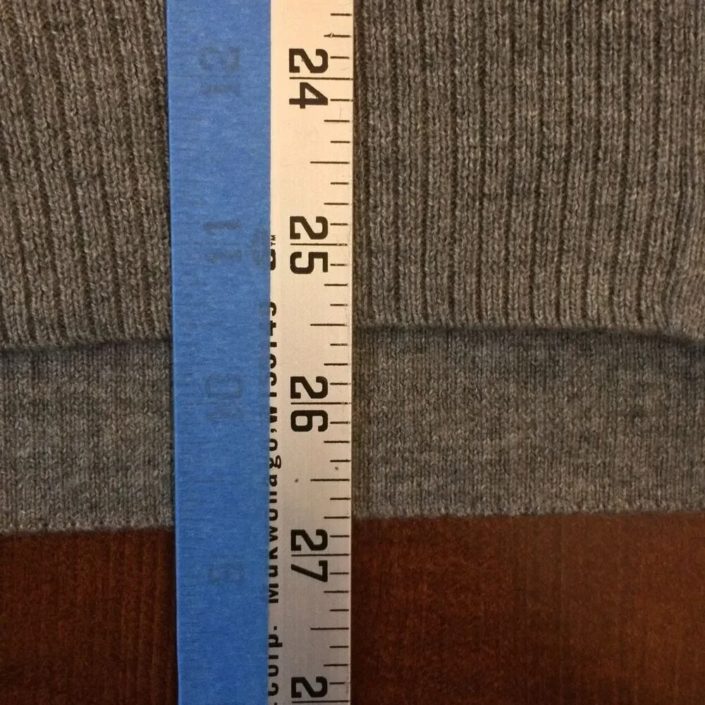 Gap merino wool blend gray long cardigan small button up career